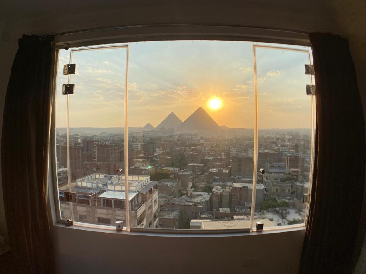 Oscar Pyramids View Hotel Nazlet el-Sîsi Exterior foto