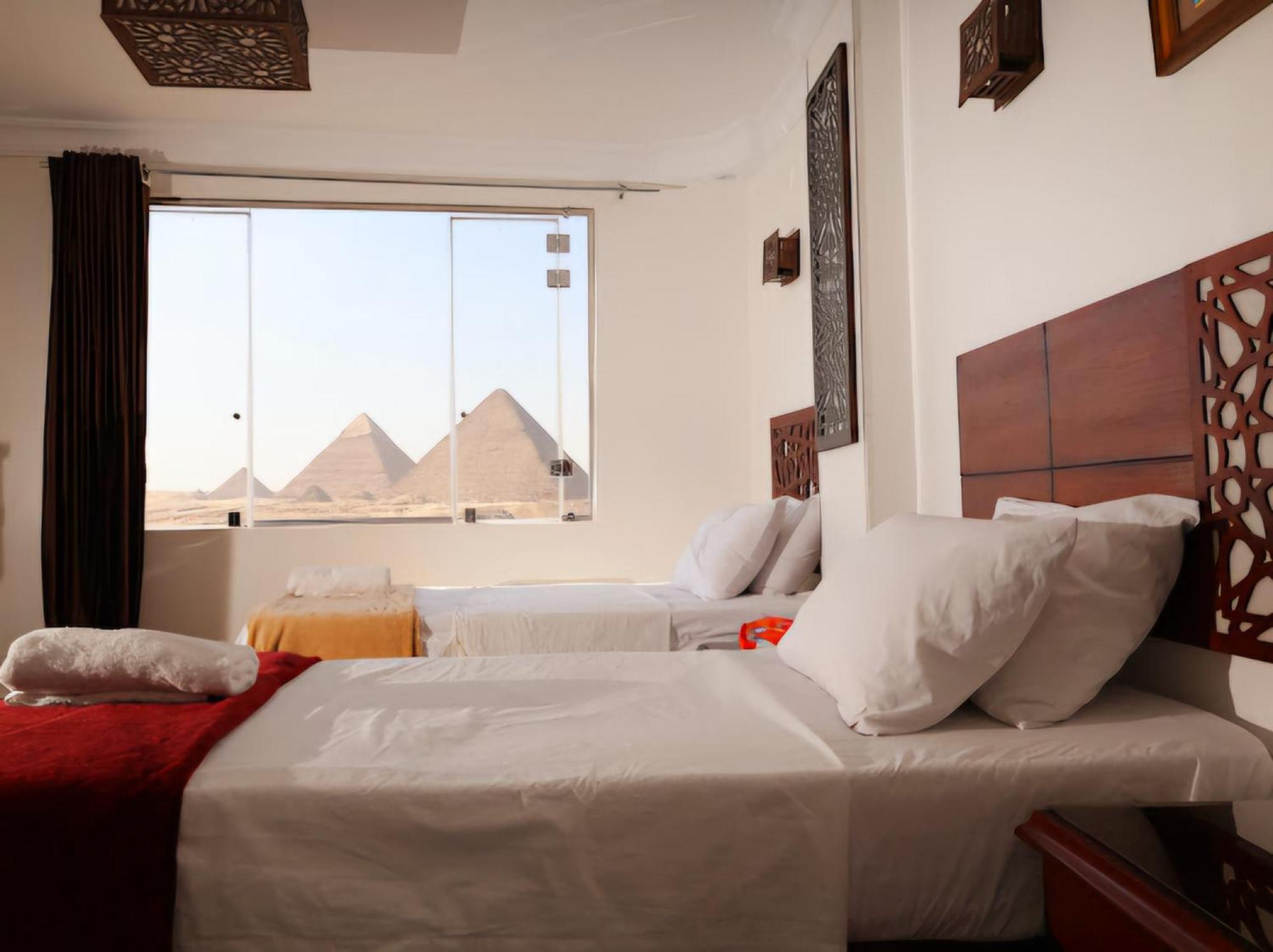 Oscar Pyramids View Hotel Nazlet el-Sîsi Cameră foto