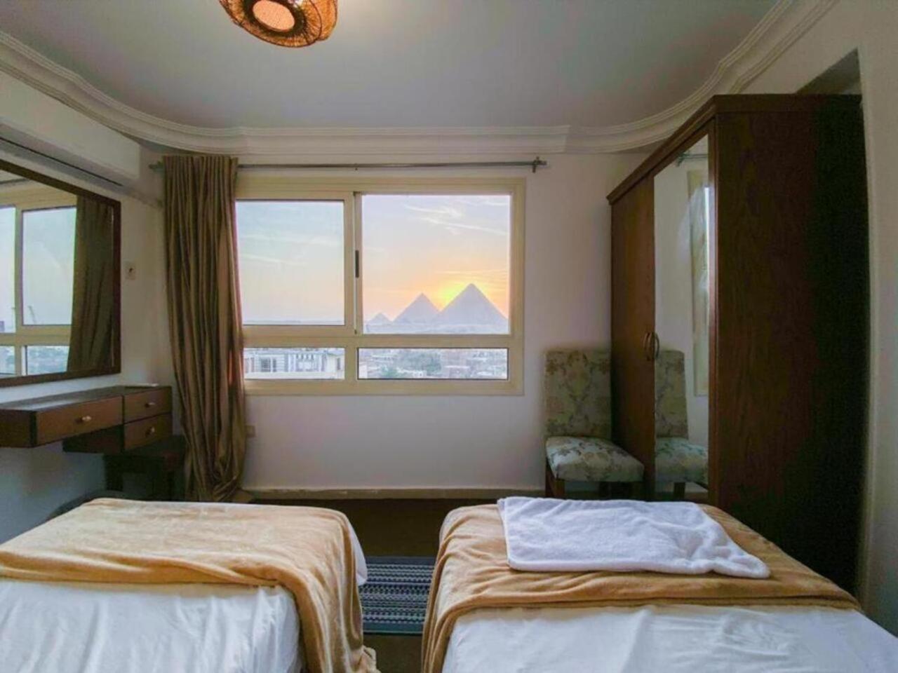 Oscar Pyramids View Hotel Nazlet el-Sîsi Exterior foto